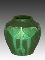 Luna Moth Vase