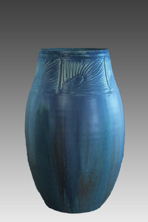 Peacock Vase